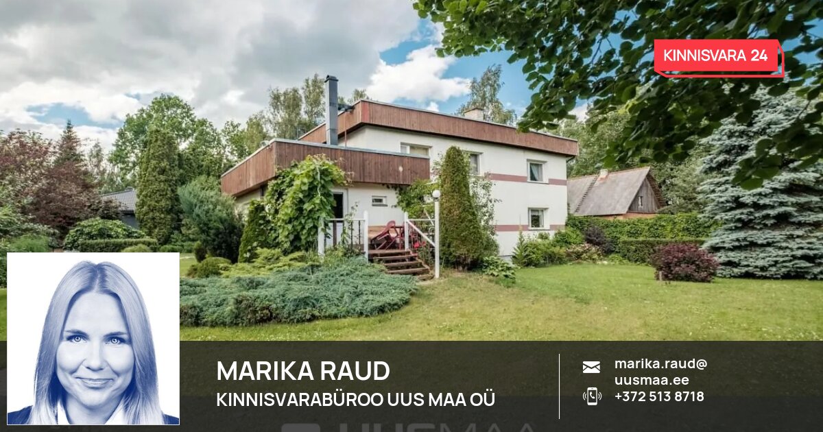 Müüa maja, 5 tuba, Rähni põik 6, Tila küla, Tartu vald