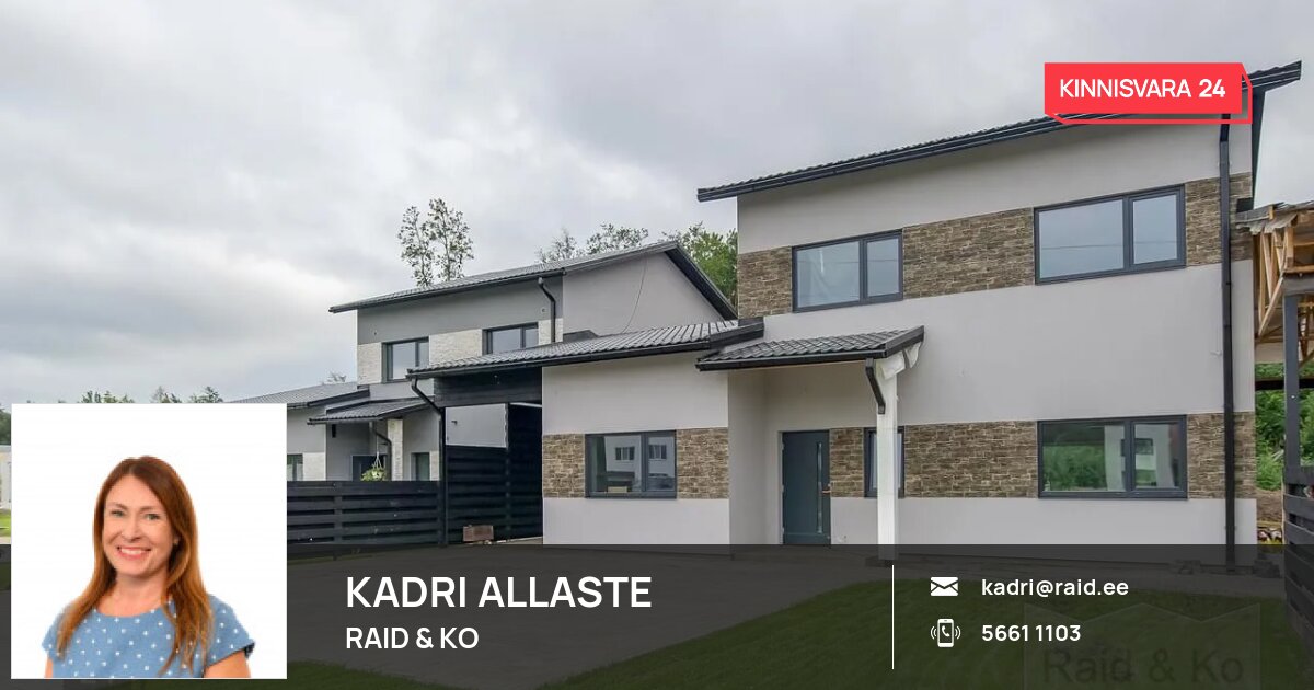 Müüa korter, 5 tuba, Kesa tee 16, Limu küla, Rae vald