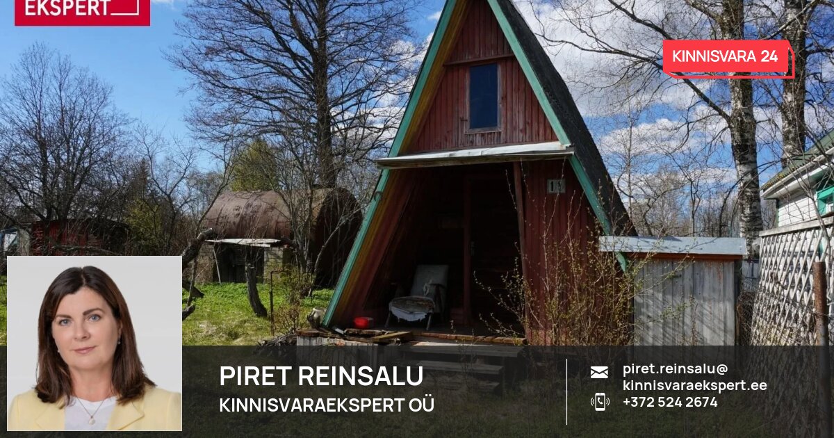 Müüa suvila, 1 tuba, Kandle tee 10, Pulli küla, Tori vald