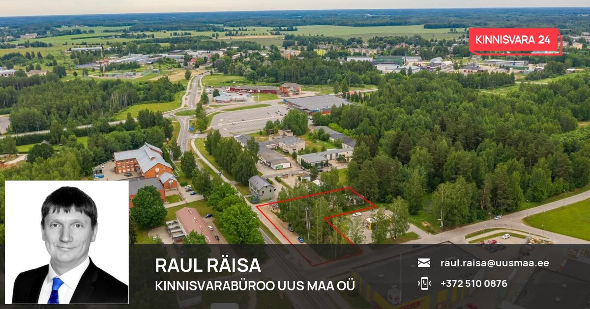 Müüa maa, Jaama tn 14, Põlva linn