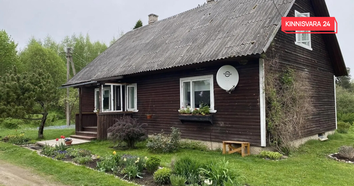 Müüa maja, 5 tuba, Jaama, Mustassaare küla, Võru vald