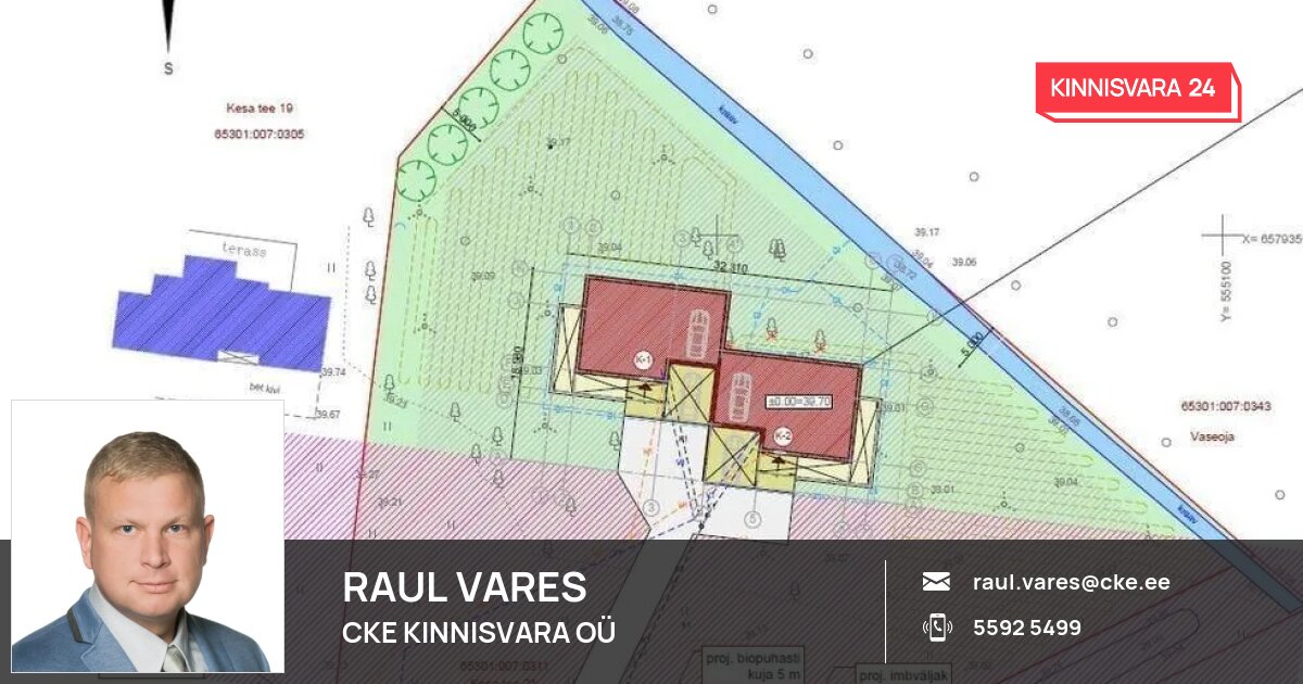Müüa maa, Kesa tee 21, Limu küla, Rae vald