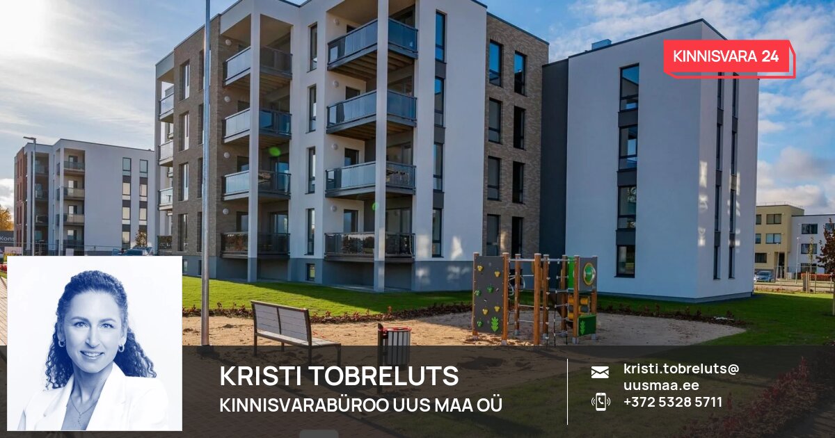 For sale apartment, 3 rooms, Kaupmehe tn 6, RaadiKruusamäe, Tartu linn