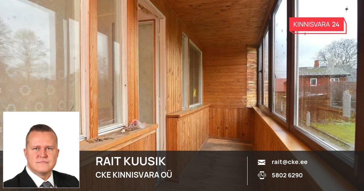 Müüa korter, 2 tuba, Jänese tn 15, Raadi-Kruusamäe, Tartu linn