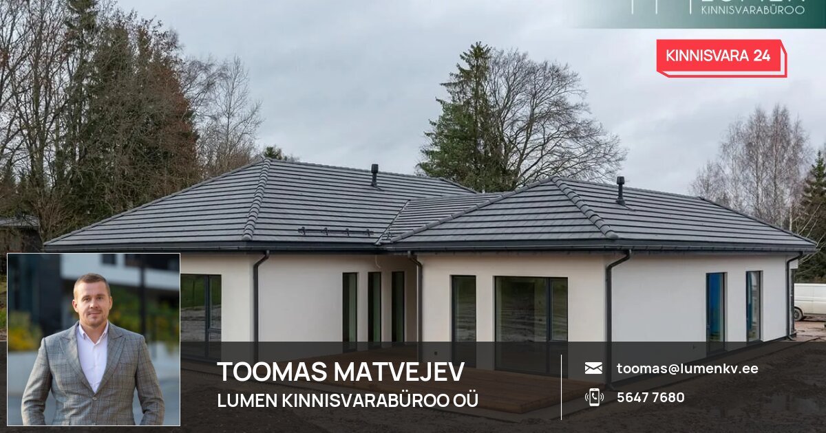 Müüa maja, 6 tuba, Rähni tn 19, Raadi alev, Tartu vald