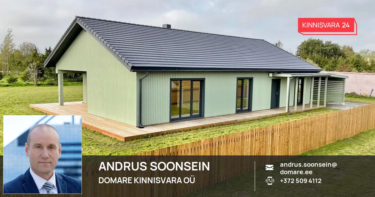 Müüa maja, 4 tuba, Käokinga tee, Muraste küla, Harku vald
