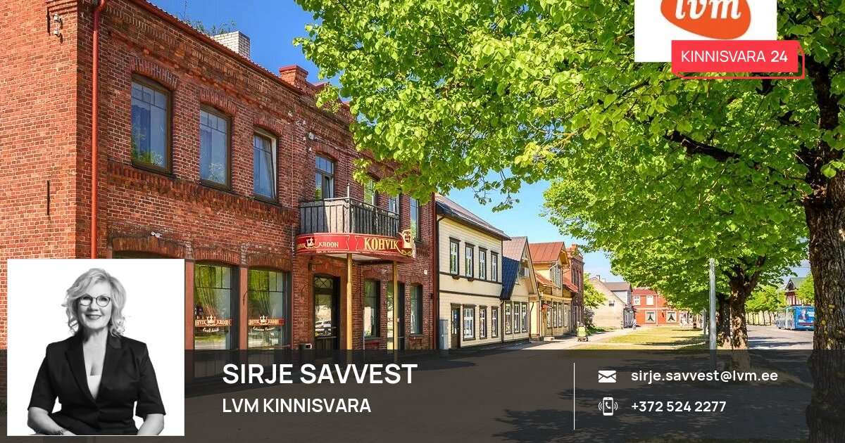 Müüa äripind, Riia mnt 71, Kesklinn, Pärnu linn