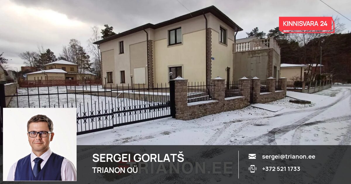 Müüa maja, 5 tuba, Vana tn 9, Narva-Jõesuu linn