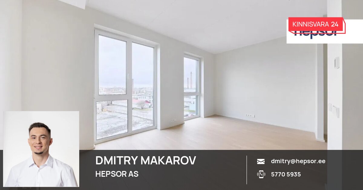 For sale apartment, 1 room, Manufaktuuri tn 7/2-153, Sitsi, Põhja-Tallinn