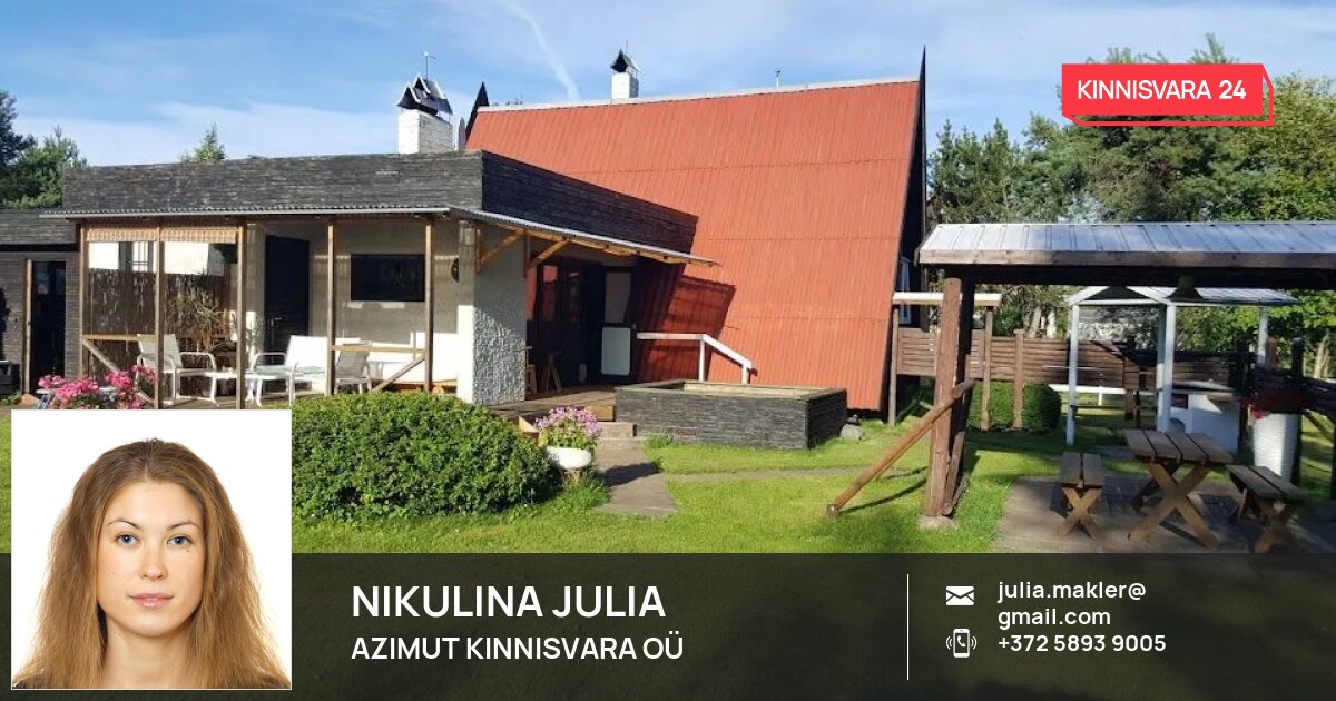 Müüa maja, 4 tuba, Veterani AÜ, Jaama küla, Alutaguse vald