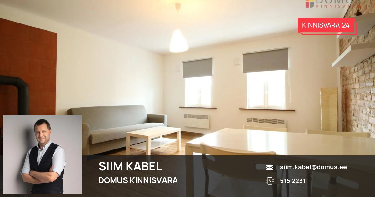 Üürile anda korter, 1 tuba, Sitsi tn 5, Sitsi, Põhja-Tallinn