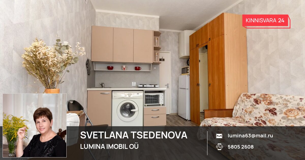 Üürile anda korter, 1 tuba, Sõle tn 58, Sitsi, Põhja-Tallinn