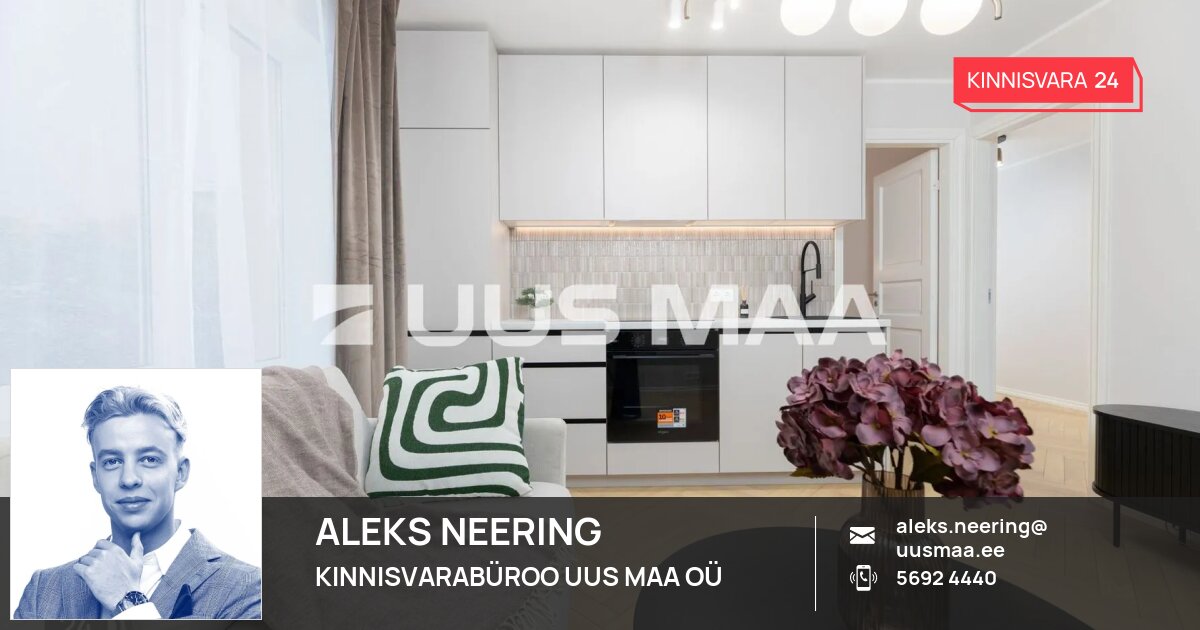 Müüa korter, 3 tuba, Niidi tn 26, Sitsi, Põhja-Tallinn