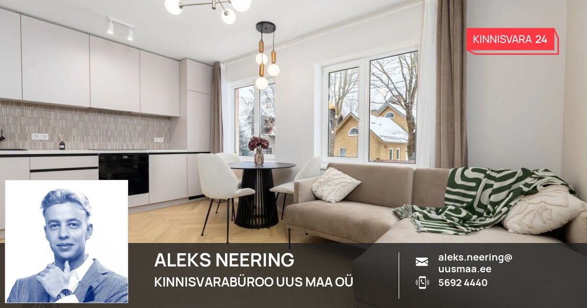 Müüa korter, 2 tuba, Niidi tn 26, Sitsi, Põhja-Tallinn