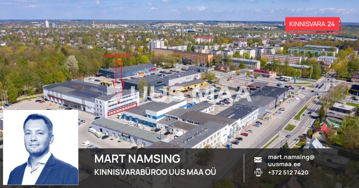 Üürile anda äripind, Aardla tn 23e, Ropka, Tartu linn