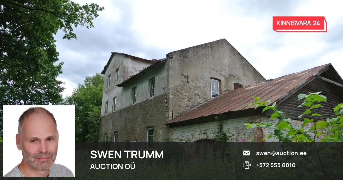 Müüa maja, 5 tuba, Jaama tn 2, Esna küla