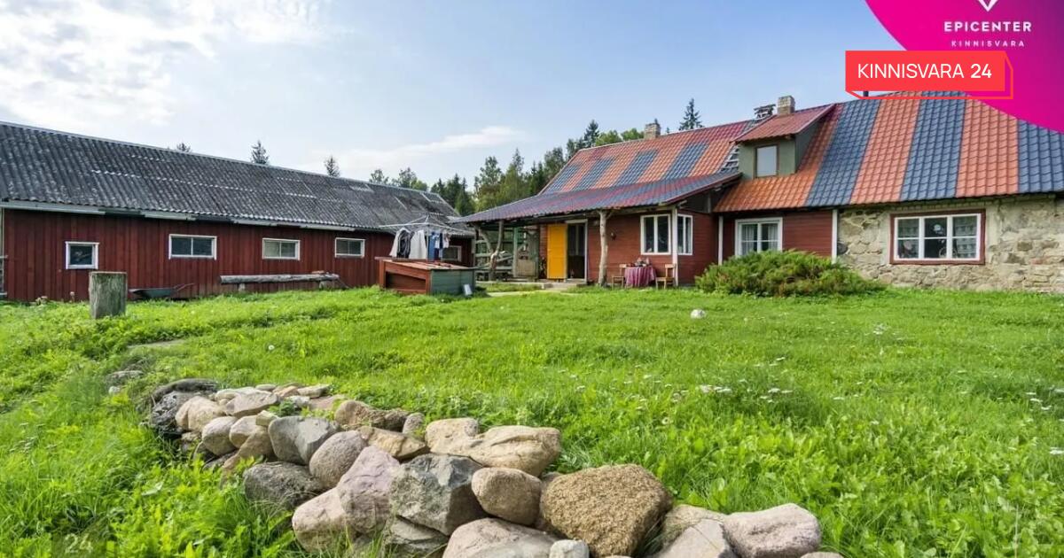 Müüa maja, 5 tuba, Soone, Kumma küla, Kehtna vald